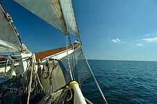 Klüver in Richtung Ærø