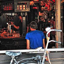 Blick in eine Kneipe