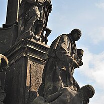 Detail an der Pestsäule