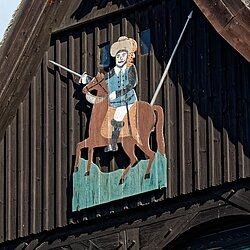 Giebelbild am Reiterhof