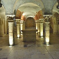 Krypta unter dem Altarraum