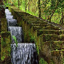 Wassertreppe Levada
