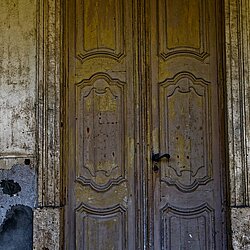 Neues Schloss Uhyst Eingang