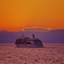 Sonnenaufgang an der ligurischen Küste Sonnenaufgang an der ligurischen Küste