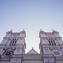 Fassade der Westminster Abbey