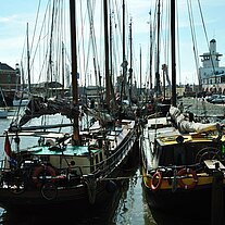 Schiffe im Hafen