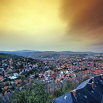 Blick zum Brocken