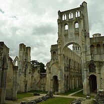 Die Klosterruine von Jumièges