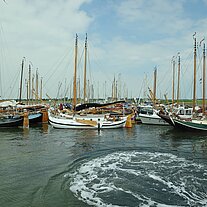 am Pier von Schiermonnikoog