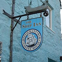Ship Inn Schild