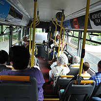 Busfahrt rund um Guernsey