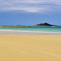 Insel mit Kapelle St. Michel