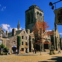 Marktplatz von Locronan