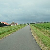 Weg zurück zum Hafen