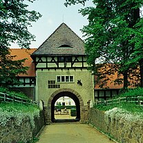 Eingang zum Gestüt Ksiaz