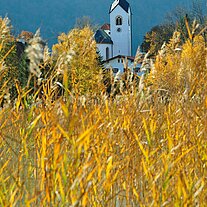Kirche von Oberried am Weißensee