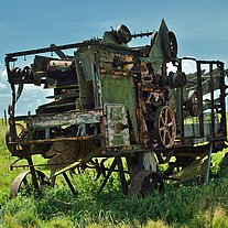 alter Landwirtschaftsschrott