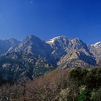 Berggruppe des Monte d Oro Berggruppe des Monte d Oro