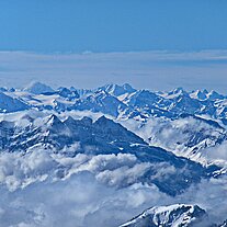 Weitblick Bergketten