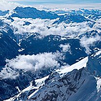 Weitblick Bergketten