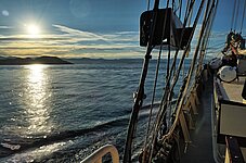 Gegenlicht Richtung Stavanger