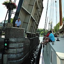 Durchfahrt an der Noorderbrug