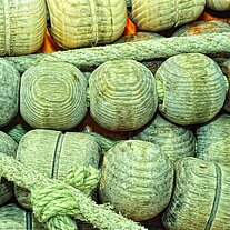 Holzkugeln der Takelage