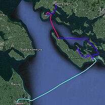 Route Søby, Lyø, Faaborg Route Søby, Lyø, Faaborg