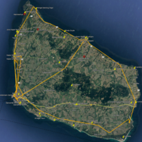 Karte Bornholm