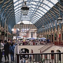 der alte Bahnhof Covent Garden