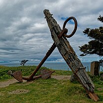 Anker an der Marup Kirke