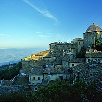 Blick über die Dächer von Volterra Blick über die Dächer von Volterra