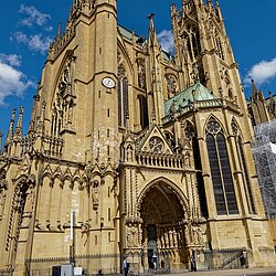 Kathedrale von Metz Eingang