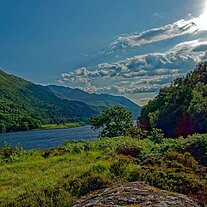 Loch Leven am Morgen