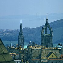 Blick über Edinburgh