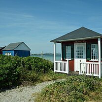 Strandhäuschen von Ærøskøbing