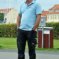 Hafenmeister hat alles im Blick Hafenmeister hat alles im Blick
