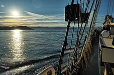 Gegenlicht Richtung Stavanger