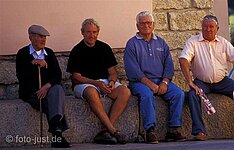 Männerplausch am Morgen